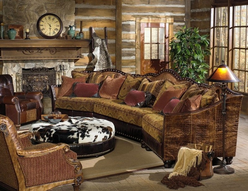 comfortable rustic living room furniture