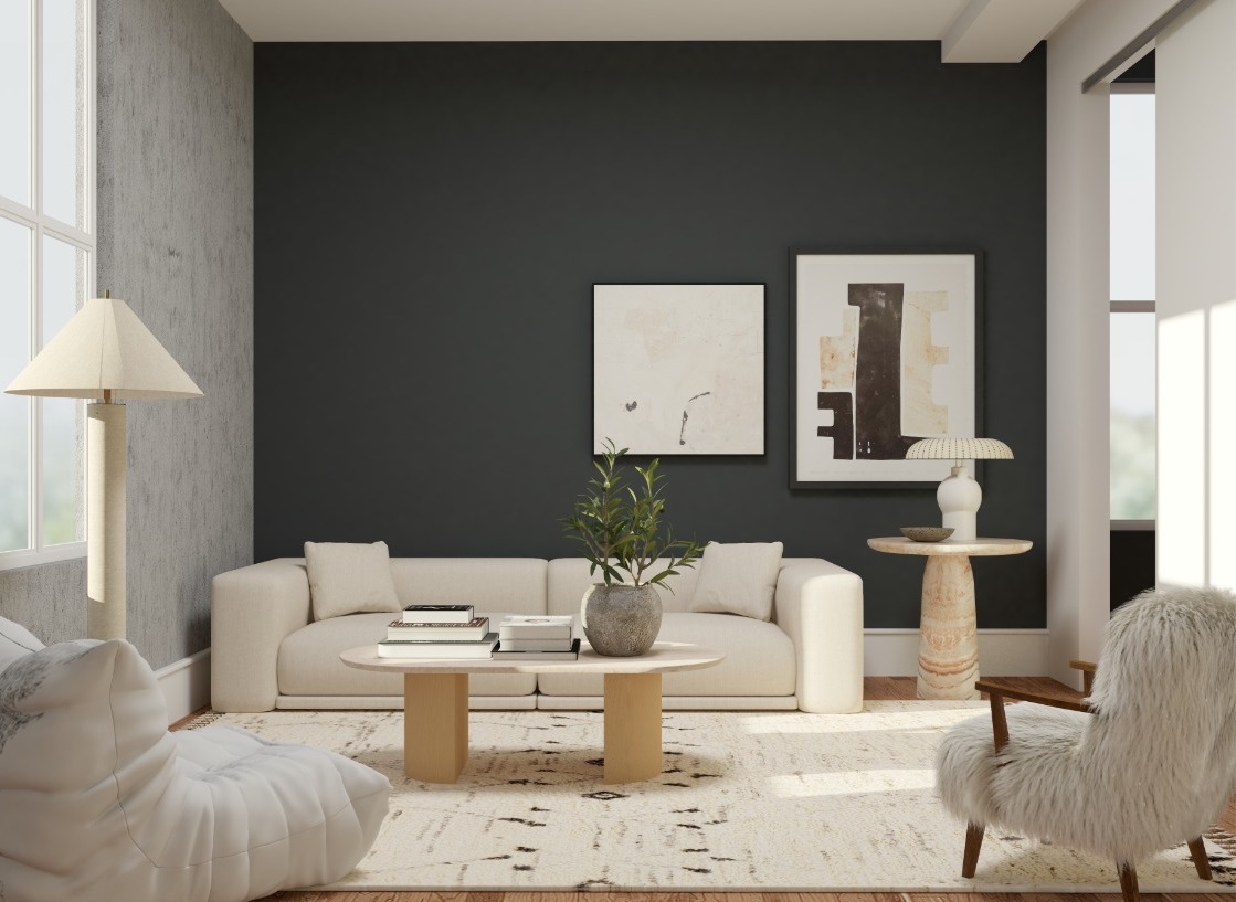 How to find the right wall color for your living room