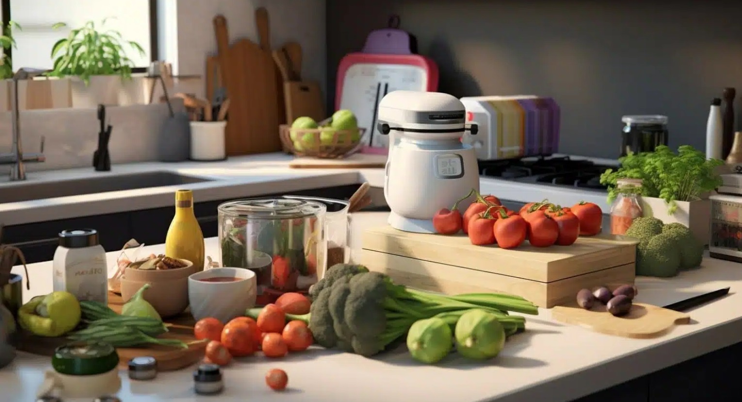 Vegetarian kitchen – smart appliances for healthy and vital cooking