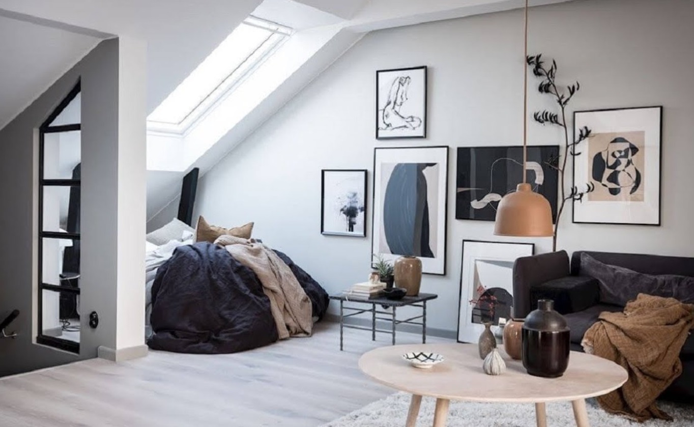 Furnishing a tiny attic apartment: 11 Furnishing tips